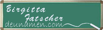 Birgitta Fatscher Visitenkarte